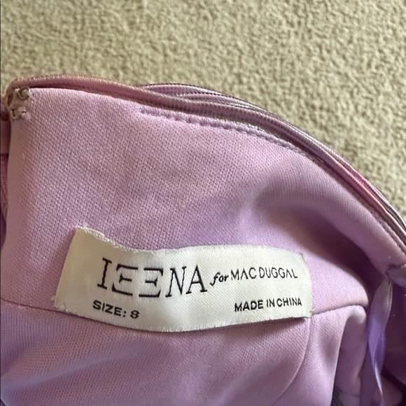 Mac Duggar  Purple Ruffled Maxi Dress. Size 8 - Picture 2 of 3